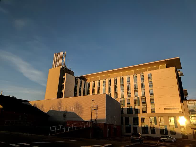 Kings Mill Hospital, Mansfield, close to the Aldi on Mansfield Road, Sutton-in-Ashfield