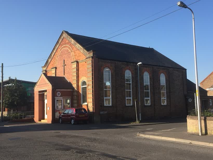 Mažoji metodistų bažnyčia Spoldinge, close to the Aldi on St Thomas's Road, Spalding