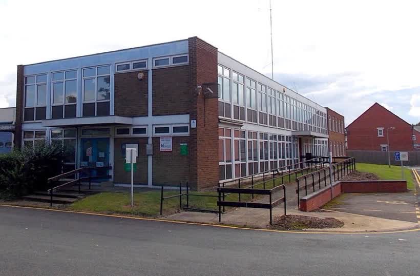 Leicestershire Probation Service office, Melton Mowbray, close to the Aldi on Leicester Road, Melton Mowbray