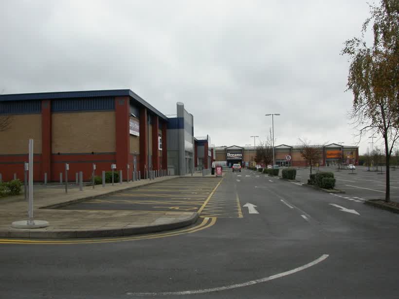Willenhall, retail park, close to the Aldi on Airport Retail Park, Coventry
