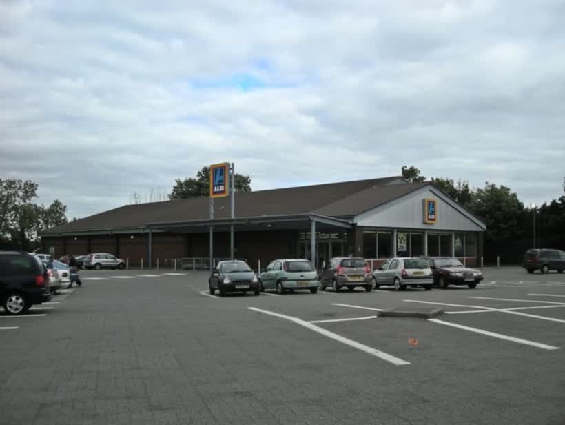 Aldi Store Hillmorton, close to the Aldi on Paddox Close, Rugby