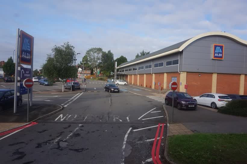 Aldi on Coventry Road, Sheldon, close to the Aldi on New Coventry Road, Birmingham