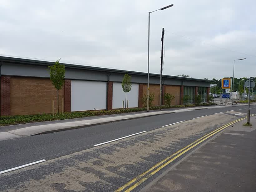 Aldi's coming to Hednesford, close to the Aldi on Victoria Street, Hednesford