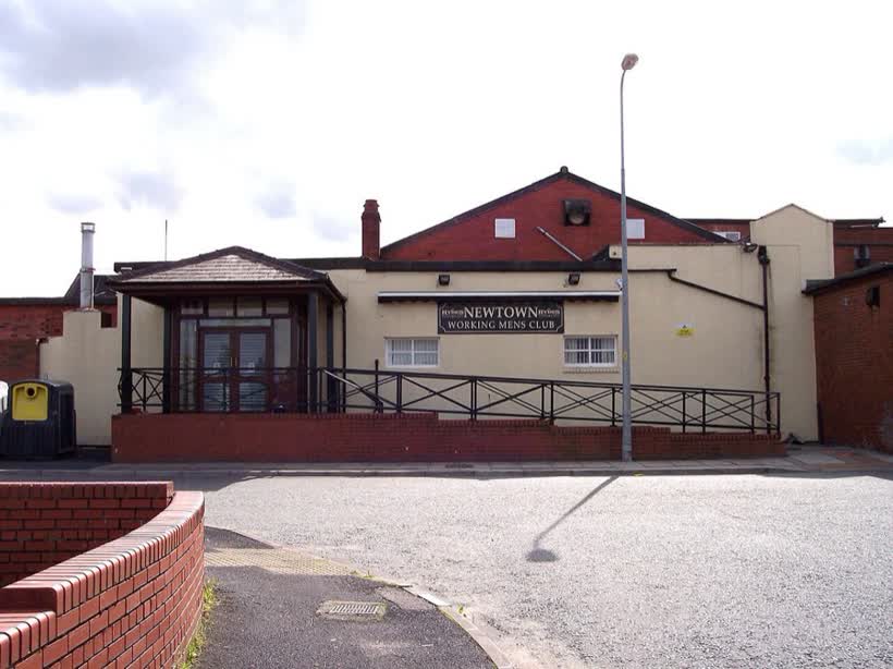 Newtown Working Men's Club off Scot Lane, close to the Aldi on Scot Lane, Wigan