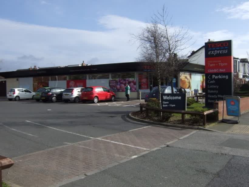 Tesco Express on Liverpool Road, Birkdale, close to the Aldi on Liverpool Road, Birkdale