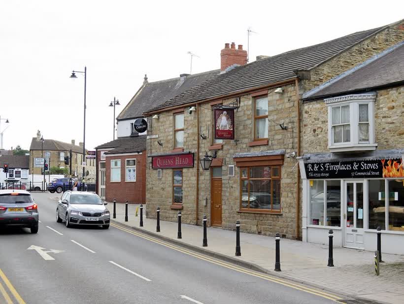 Queen's Head, Commercial Street, Crook, close to the Aldi on Queen Street, Crook