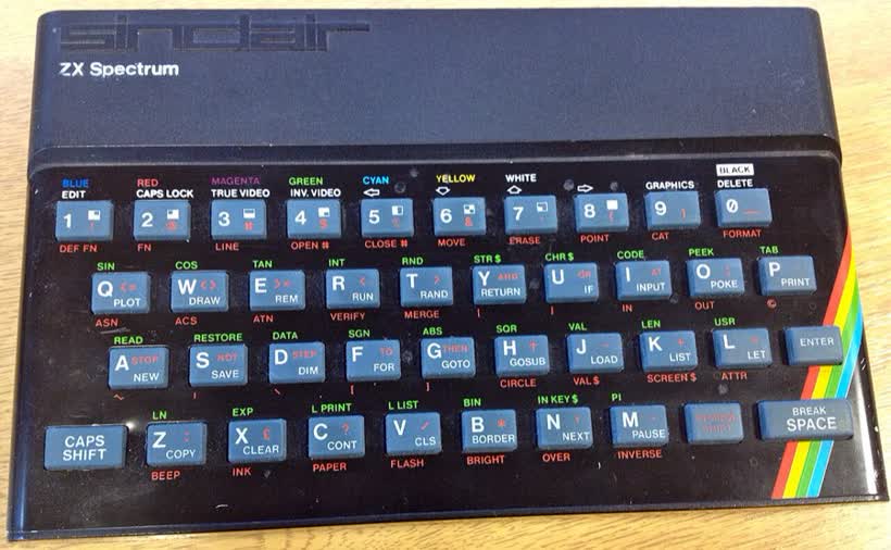 Sinclair ZX Spectrum, close to the Aldi on Methuen Park, Chippenham