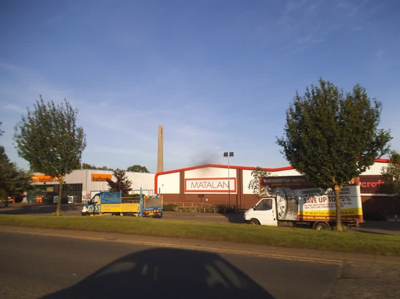 Matalan on Weedon Road, Northampton, close to the Aldi on Weedon Road, Northampton