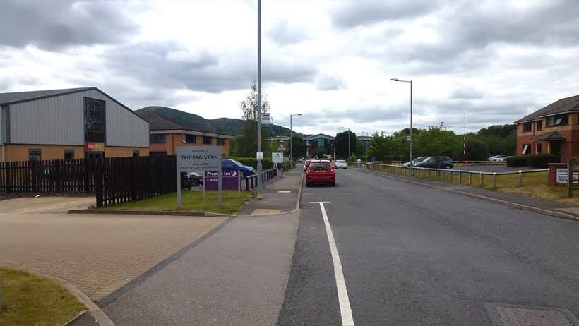 Grovewood Road, close to the Aldi on Grovewood Road, Malvern