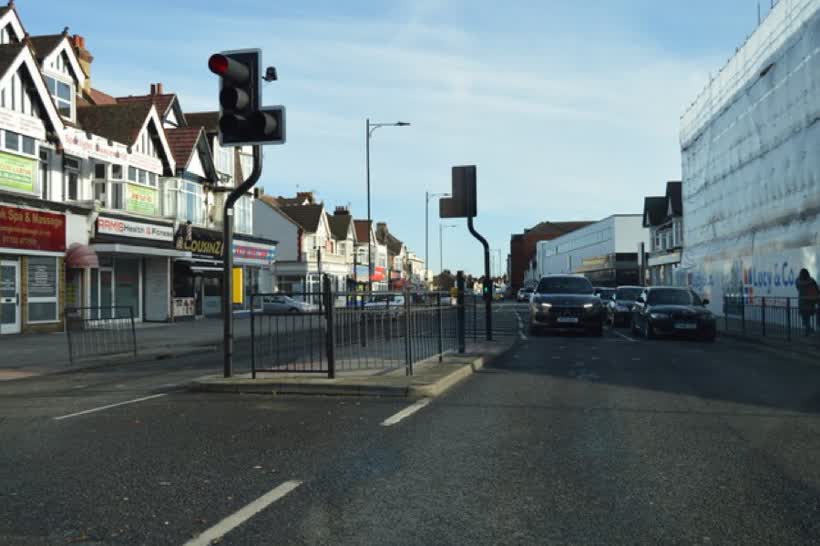 A13, Chalkwell, close to the Aldi on London Road, Westcliff-on-Sea