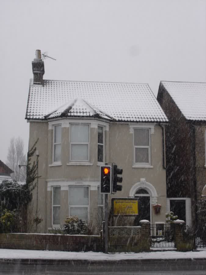 Aashanti guest house, on the corner of Felixstowe and Murray roads, close to the Aldi on Hines Road, Ipswich