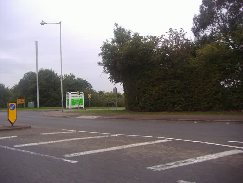 The A6 at the junction of Enterprise Way, Luton, close to the Aldi on Enterprise Way, Luton