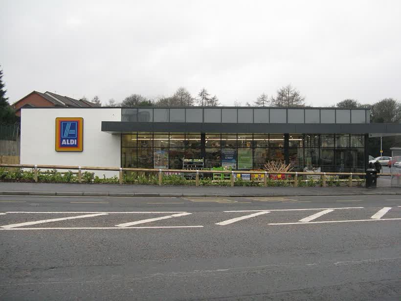 ALDI on Gilmerton Road, close to the Aldi on Gilmerton Road, Edinburgh