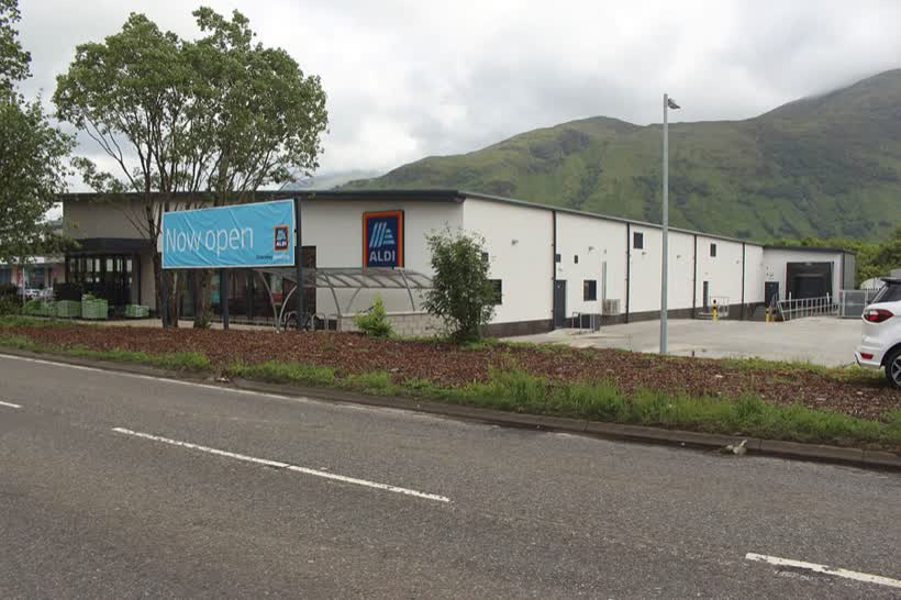 New Aldi store, Fort William, close to the Aldi on North Road, Fort William