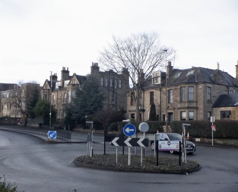 Lady Road, close to the Aldi on Lady Road, Edinburgh