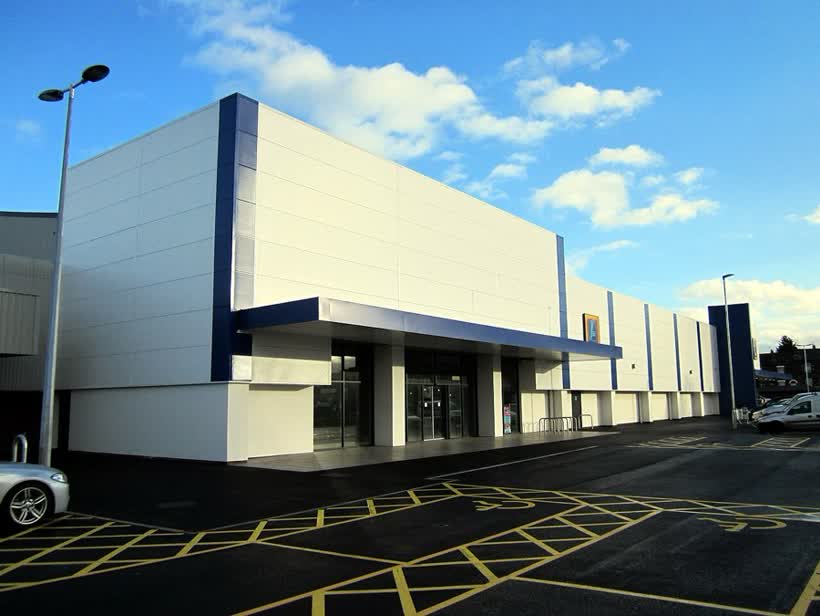 New Aldi Superstore, Great Boughton, Chester, close to the Aldi on Tarvin Road, Chester