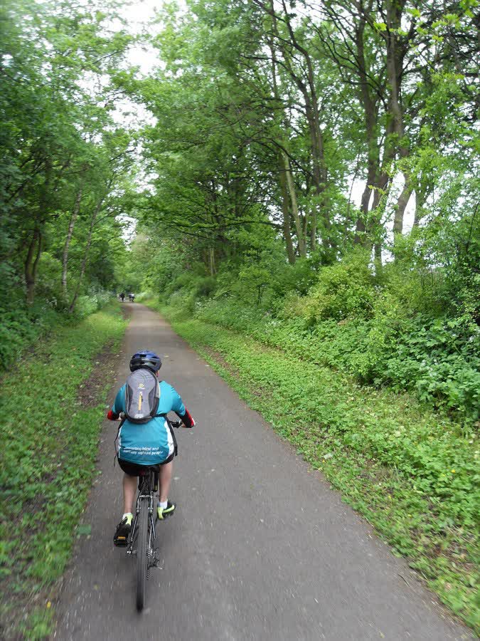 Trans Pennine Trail - Gateacre, close to the Aldi on Gateacre Park Drive, Liverpool