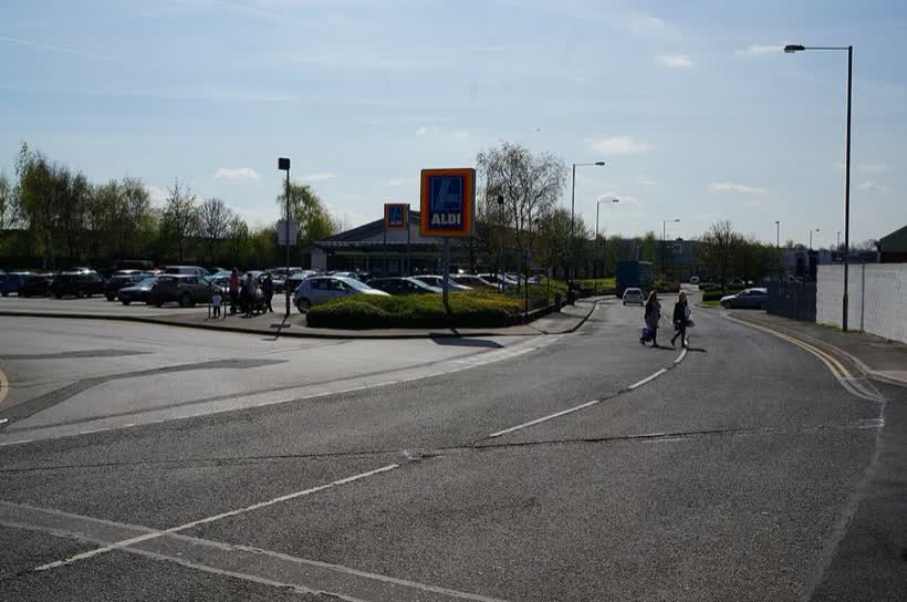 Aldi Store on Enterprise Way, Castleford, close to the Aldi on Enterprise Way, Castleford