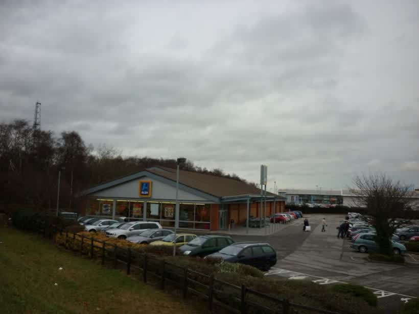 Aldi on Priory Way, Hull, close to the Aldi on Henry Boot Way, Hull
