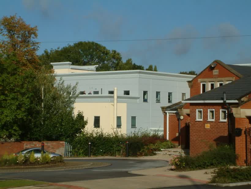 Cudworth Centre viewed from the Barnsley Road, close to the Aldi on Barnsley Road, Barnsley
