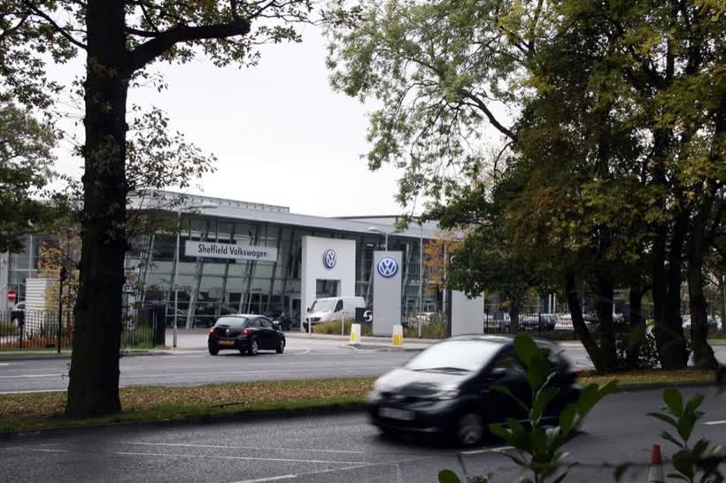 Car showroom on Bochum Parkway, close to the Aldi on Bochum Parkway, Sheffield