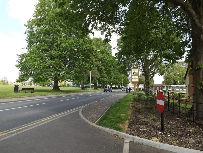 A1066 Park Road, Diss, close to the Aldi on Park Road, Diss