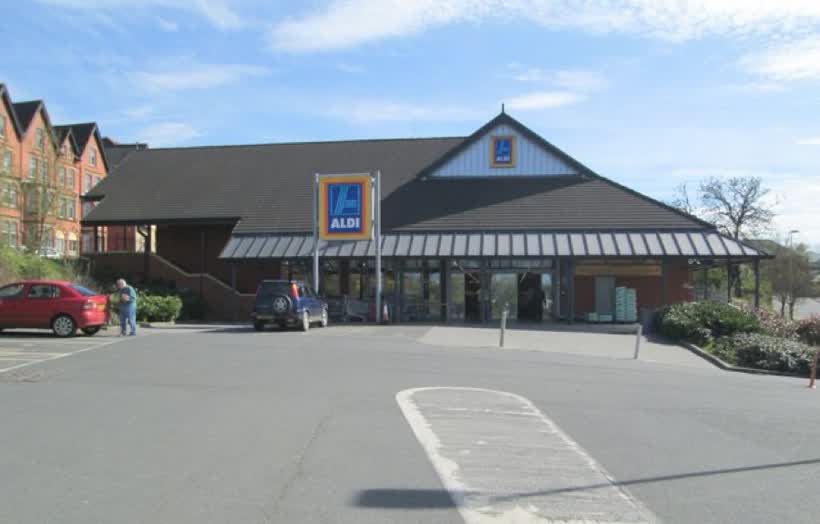Aldi Supermarket - Station Crescent, close to the Aldi on Station Crescent, Llandrindod Wells