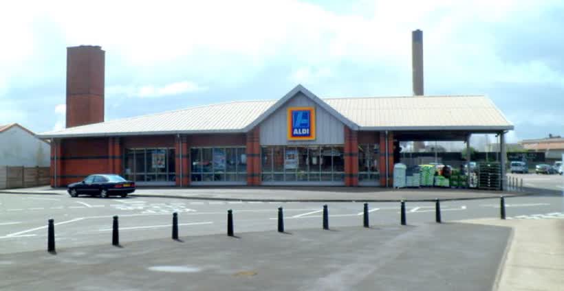 Aldi, Taibach, Port Talbot, close to the Aldi on Commercial Road, Port Talbot