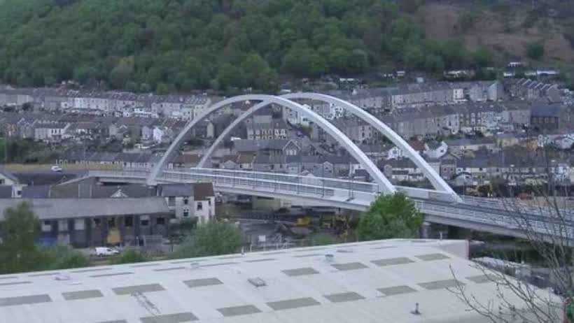 Rheola Bridge, Porth, close to the Aldi on Cymmer Road, Porth