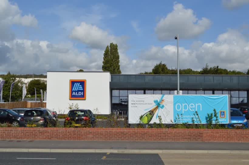 Aldi, Northarbour, close to the Aldi on Southampton Road, Paulsgrove, Portsmouth