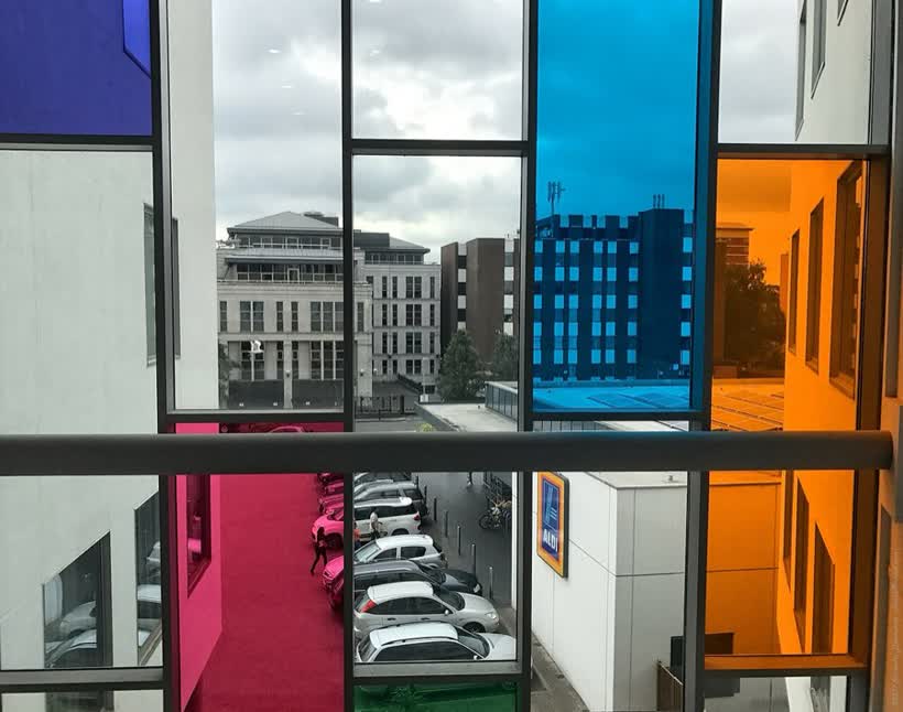 Taken from the Heart of Hounslow building, close to the Aldi on Hospital Road, Hounslow