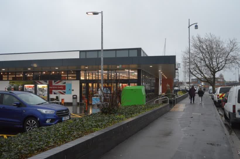 Aldi, Gosport, close to the Aldi on Mumby Road, Gosport