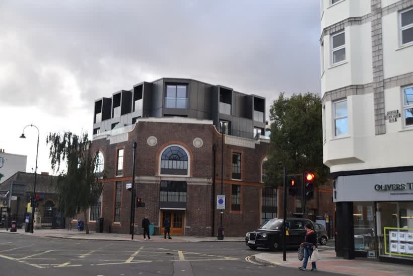 On Kentish Town Rd, close to the Aldi on Kentish Town Road, London