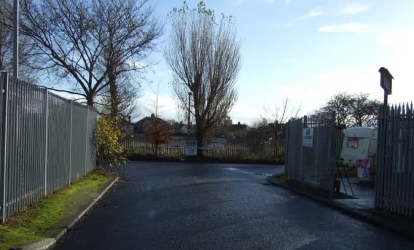 Access road, Bessingby Industrial Estate, close to the Aldi on Bessingby Way, Bridlington
